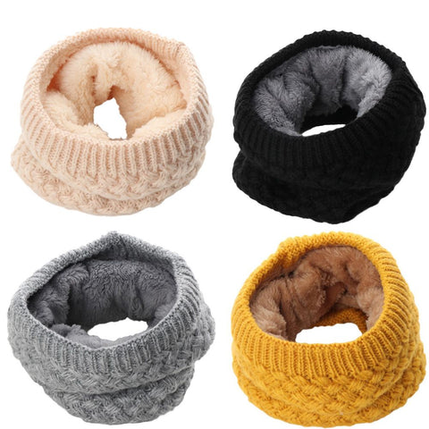 Image of 1Pc Winter Knit Neck Warmer Scarf