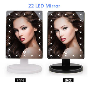 LED Touch Screen Makeup Mirror
