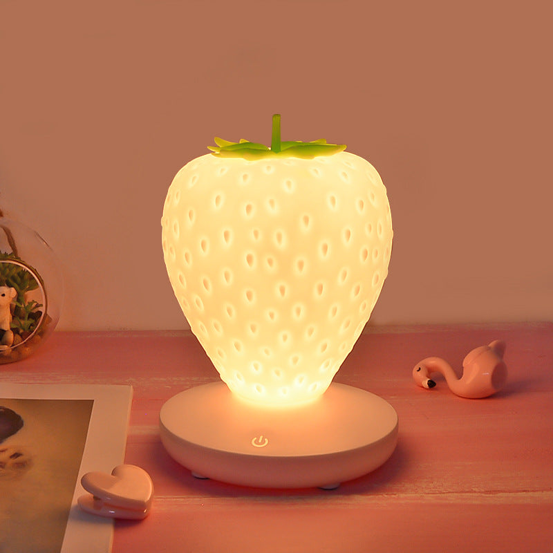 Creative Home Strawberry Night Light USB Rechargeable