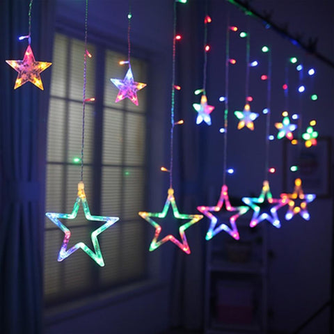 Image of Star Light  Christmas Decoration.