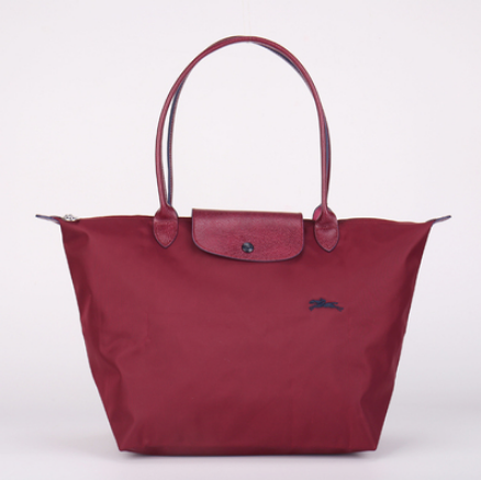 Image of Folding waterproof nylon handbag.