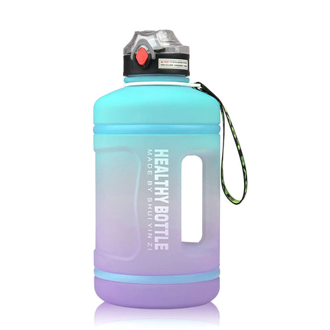 Image of Straw Space Cup Sports Water Bottle