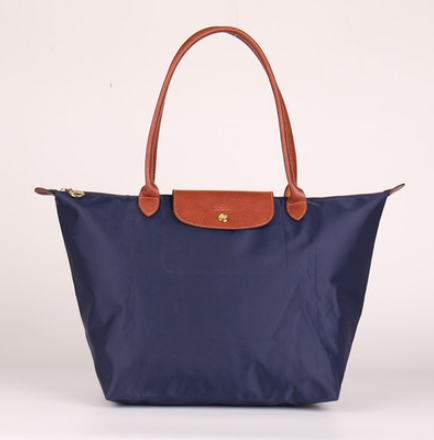 Image of Folding waterproof nylon handbag.