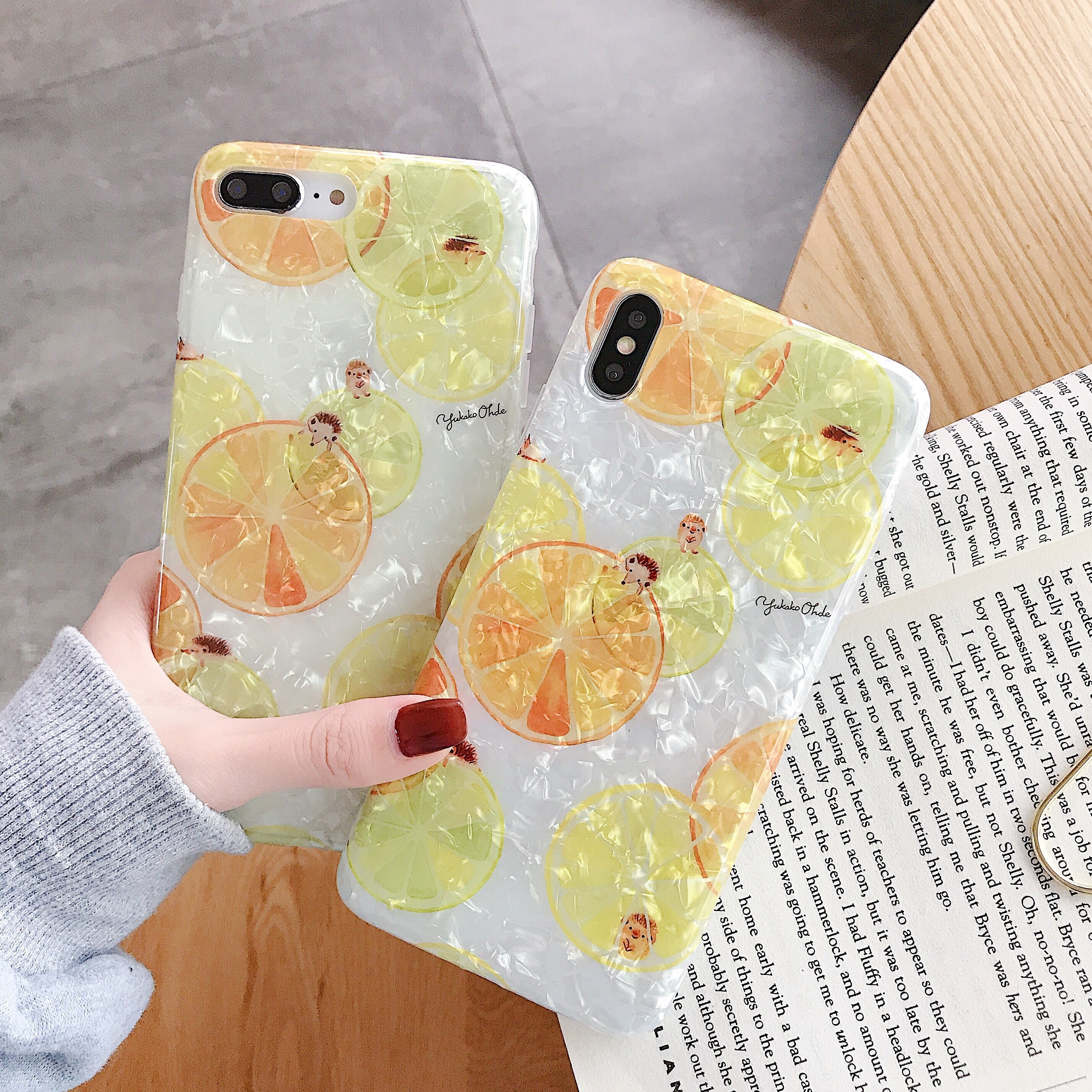 Glitter Marble Case For iphone