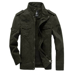 Cotton Military Jacket.