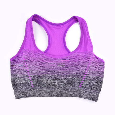 Image of Sports Bra High Stretch Breathable Top.