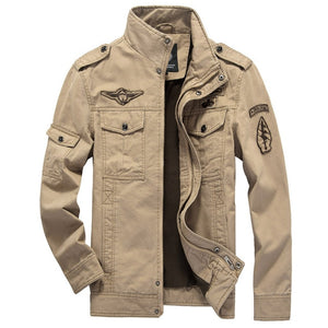 Cotton Military Jacket.