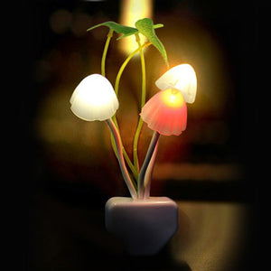 Mushroom Lamp Fungus Night Light EU plug.