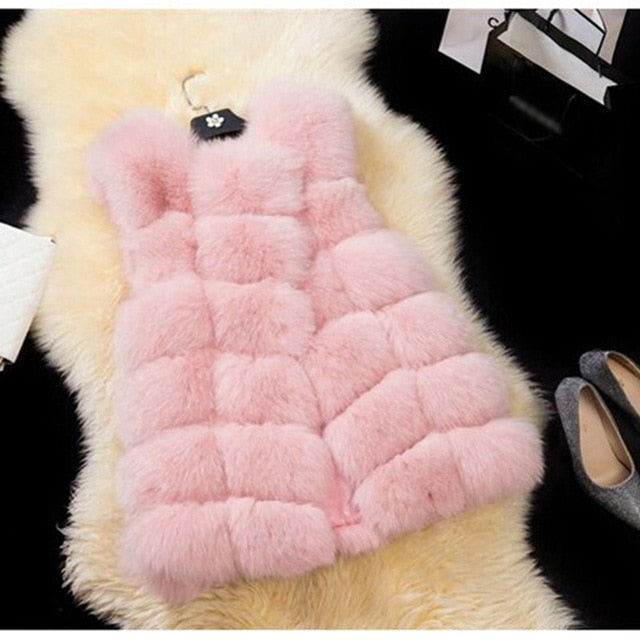 Winter Faux Fur Coat.