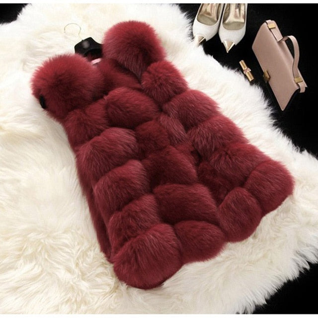 Winter Faux Fur Coat.