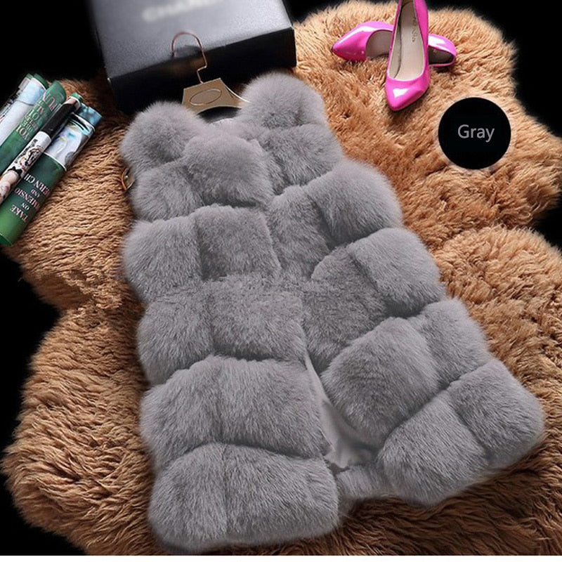 Winter Faux Fur Coat.