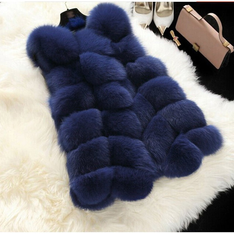 Winter Faux Fur Coat.