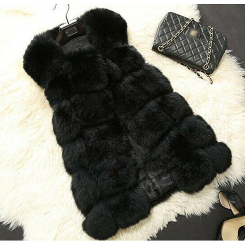 Winter Faux Fur Coat.