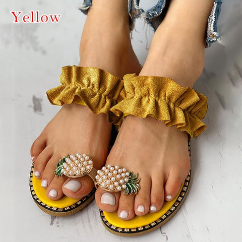 Image of Pearl Flat Toe Sandals