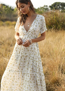 Casual Floral Long Dress