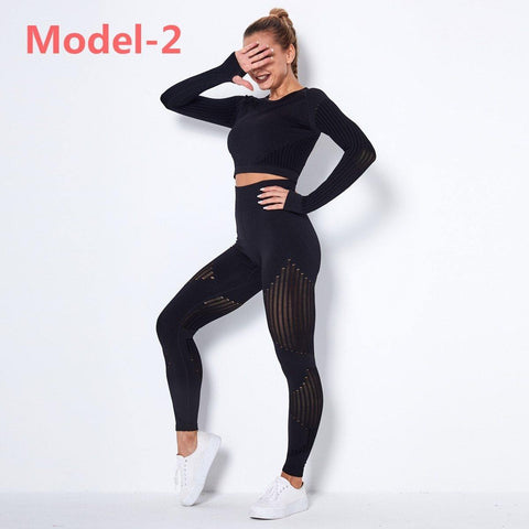 Image of Long Sleeve Legging Sets.