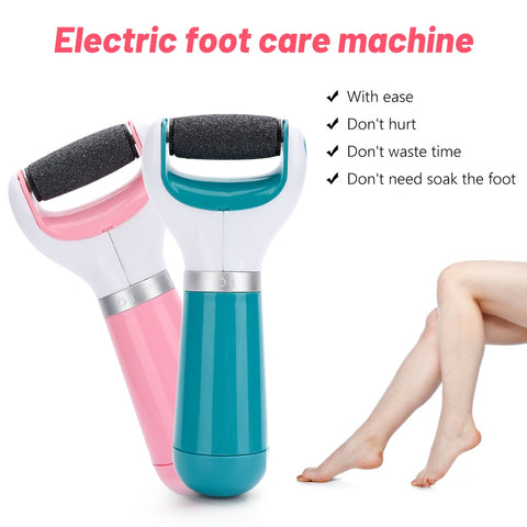 Image of Portable Electric Foot Heel Care Tool Pedicure.