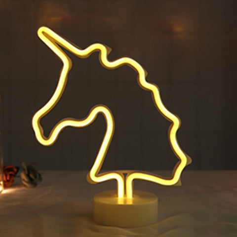 Image of Signs Light USB 12V Christmas Gift Table Lamp.