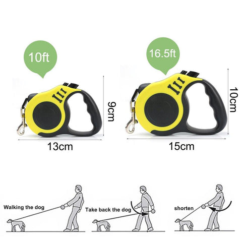 Image of 3/5M Durable Dog Leash Automatic Retractable.