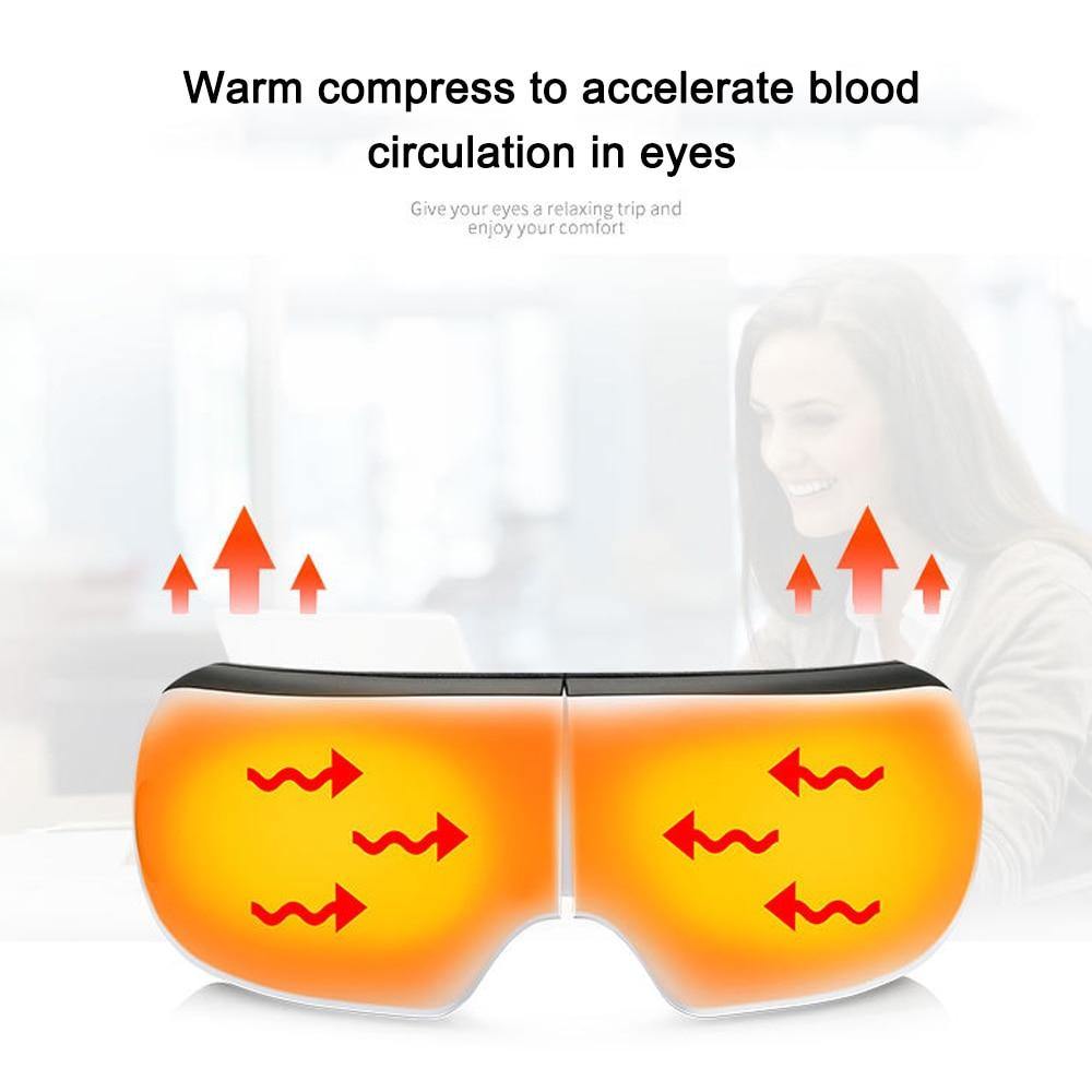 Bluetooth Smart Vibration Eye Massager.
