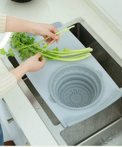 Image of Multi-Functional 3 in 1 Chopping Board.