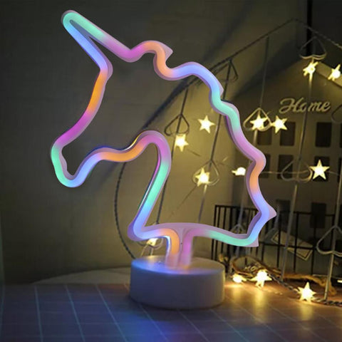 Image of Signs Light USB 12V Christmas Gift Table Lamp.