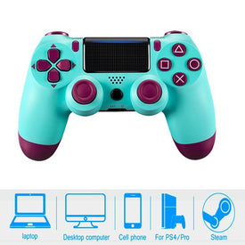 Wireless Gamepad for PS4 Bluetooth Controller.