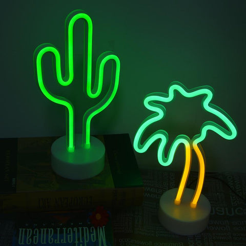 Image of Signs Light USB 12V Christmas Gift Table Lamp.