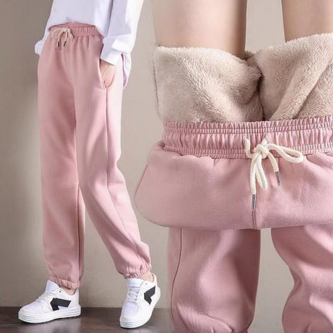 Image of Sweatpants Workout Fleece Trousers.