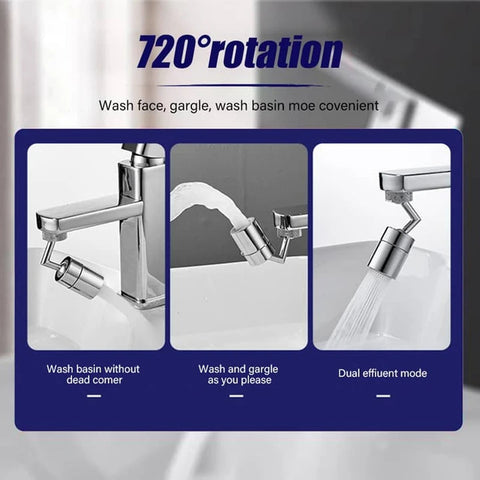 Image of Tap Aerator 720°Rotation Universal Splash-Proof.