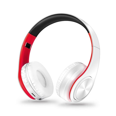 Image of stereo earphones bluetooth headphone.