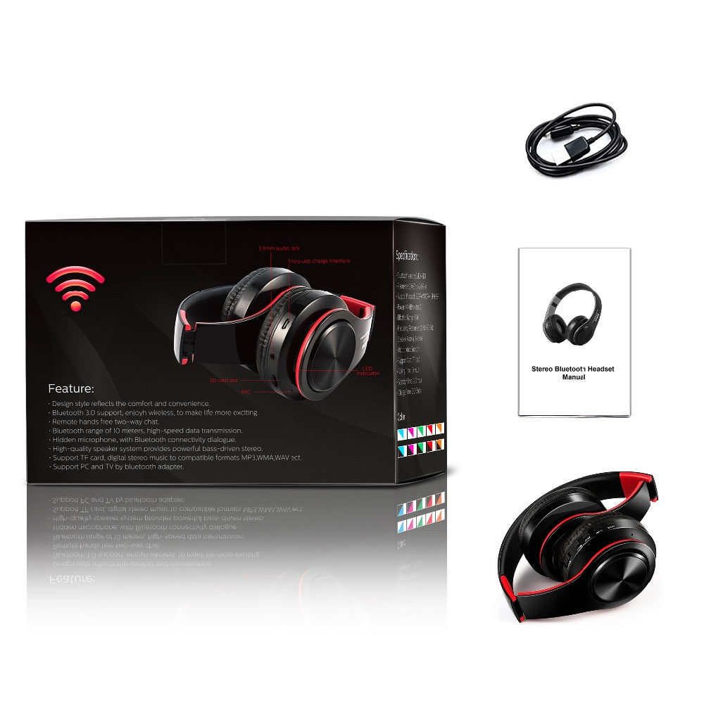 stereo earphones bluetooth headphone.