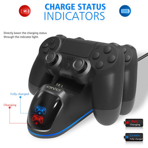Dual Charger PS4 Slim/PS4 Pro