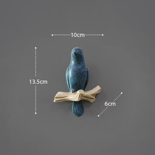Wall Decorations Resin Bird hanger.