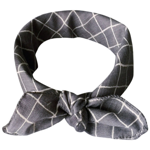 Image of Fashion Plaid Dots Style Winter Pet Bandanas.