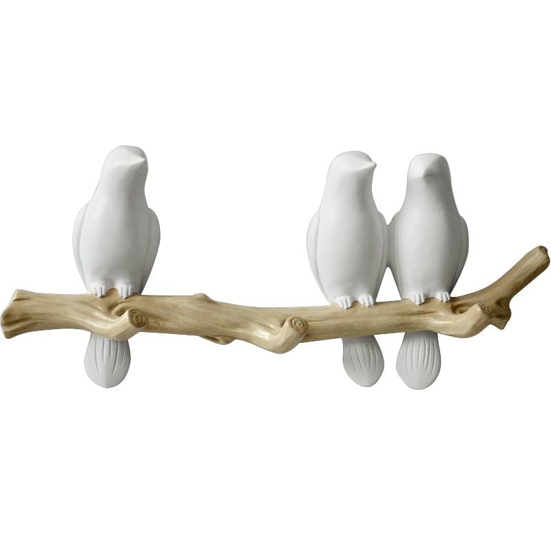 Wall Decorations Resin Bird hanger.