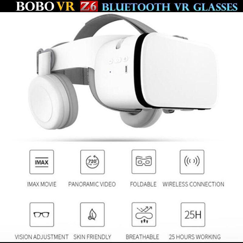 BOBO VR Z6 Bluetooth 3D Glasses Virtual Reality.
