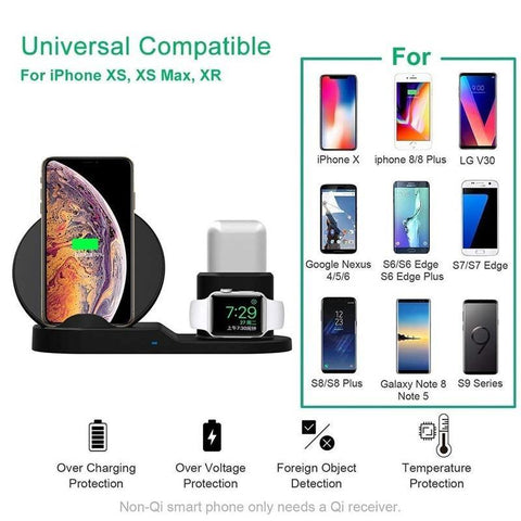 Image of 10W Qi Wireless Charger For iphone.