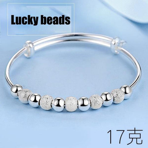 Image of sterling silver Lucky Charm Bracelet.