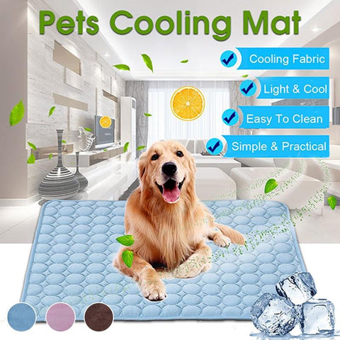 Image of Dog Mat Cooling Summer Pad Mat.