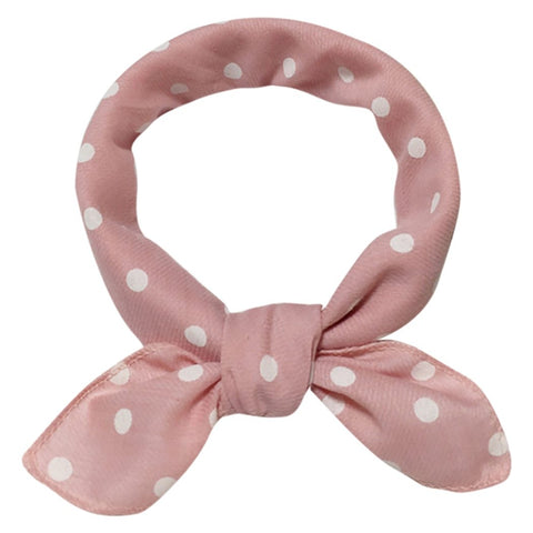 Image of Fashion Plaid Dots Style Winter Pet Bandanas.