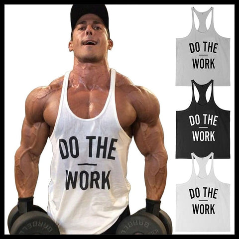 Image of Sleeveless Vest Muscle wear tops.