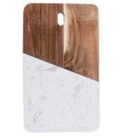 Image of Stone board kitchen accessories marble cheese board.