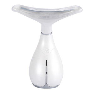 LED Photon Therapy Neck and Face Lifting Massager.