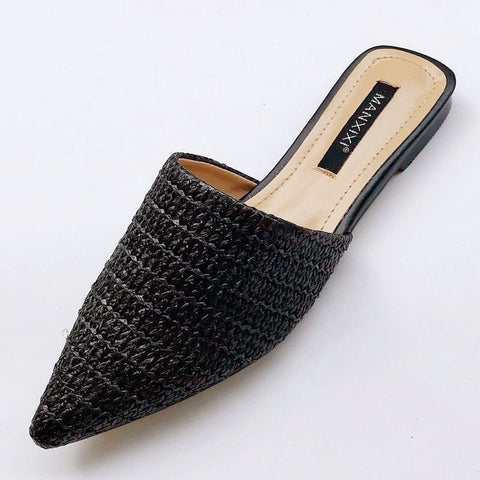 Image of Toe Weave Mules Flip Flop