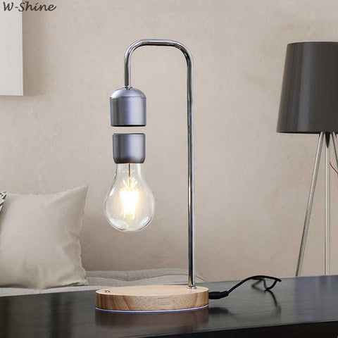 Image of Magnetic Levitation Lamp Creativity Floating Bulb