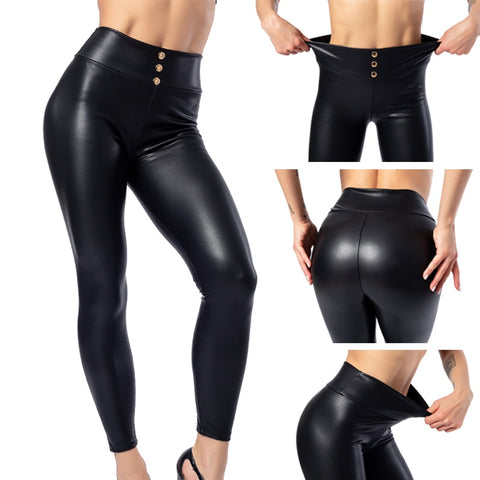 Image of Leather Leggings