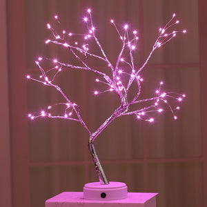 LED Night Light Mini Tree Copper Wire.