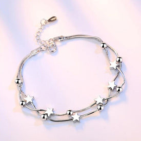 NEHZY 925 Stamp Sterling silver retro square simple bracelet.