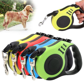 3/5M Durable Dog Leash Automatic Retractable.